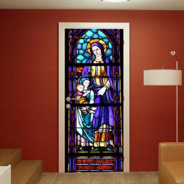 Door sticker Sainte Anne