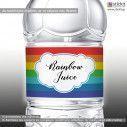 Sticker label Rainbow,  