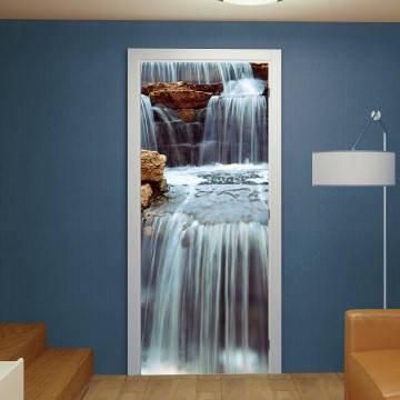 Αυτοκόλλητο πόρτας Waterfall