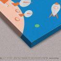 Kids canvas print Space