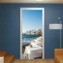 Door sticker Little Venice by the Aegean Sea