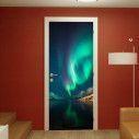 Door sticker Northern Lights