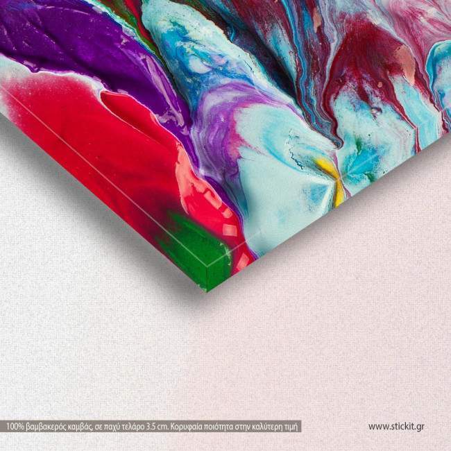 Abstract painting VI, πίνακας σε καμβά, λεπτομέρεια