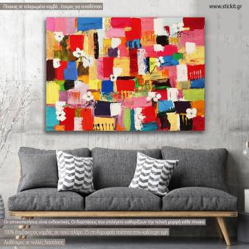 Canvas print Abstract painting VIII