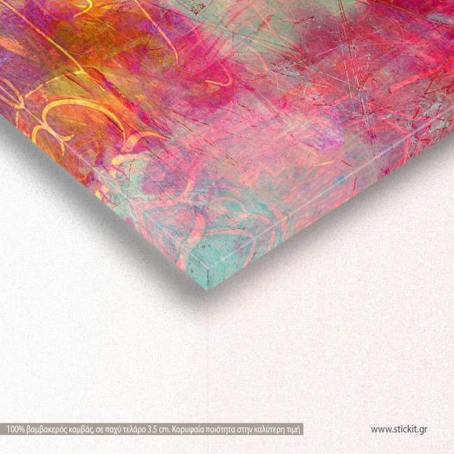 Abstract background I, πίνακας σε καμβά, λεπτομέρεια