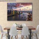 Canvas print, Shangai aerial