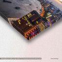 Canvas print, Shangai aerial, detail