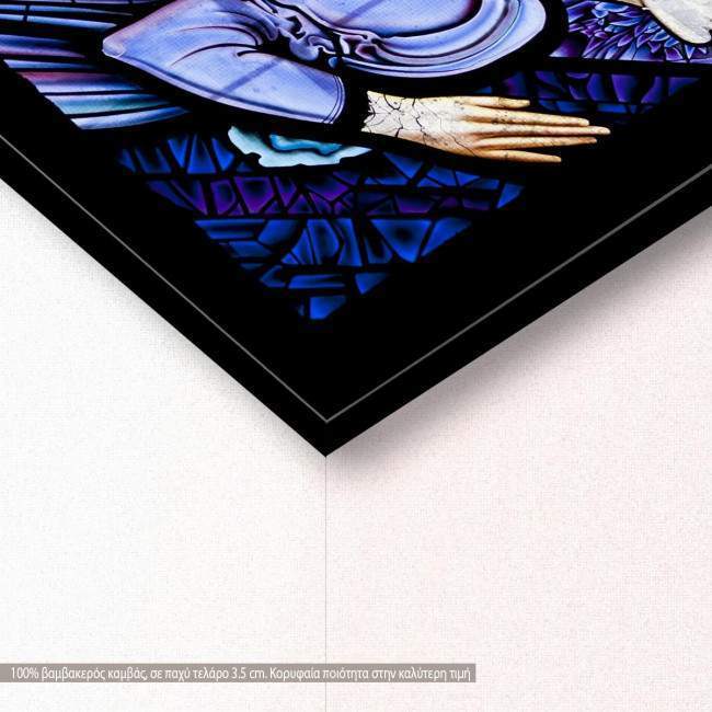 Canvas print Archangel Gabriel, detail