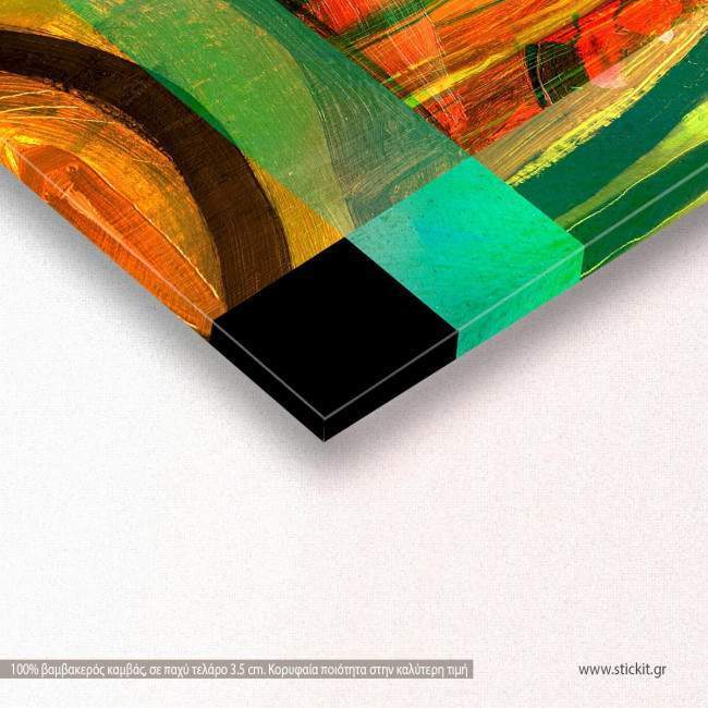 Πίνακας σε καμβά Abstract background III, λεπτομέρεια