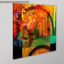 Canvas print Abstract background III, side