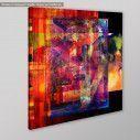 Canvas print Abstract background IV, side