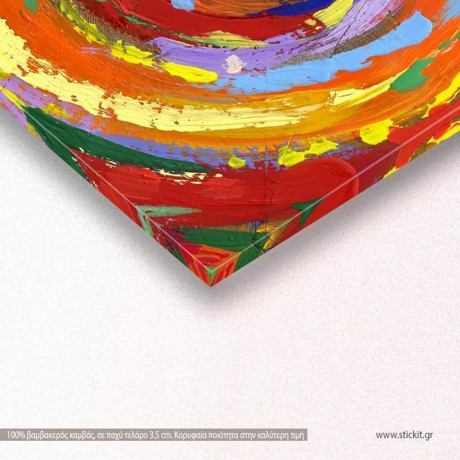 Πίνακας σε καμβά Abstract background V, λεπτομέρεια