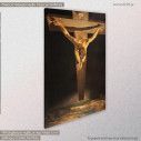 Christ of st.John on the cross by Salvador Dali, αντίγραφο - αναπαραγωγή πινακα σε καμβά, κοντινό