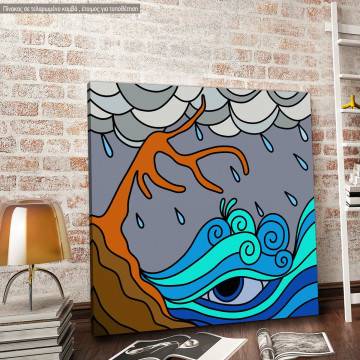 Πίνακας σε καμβά Thunderstorm