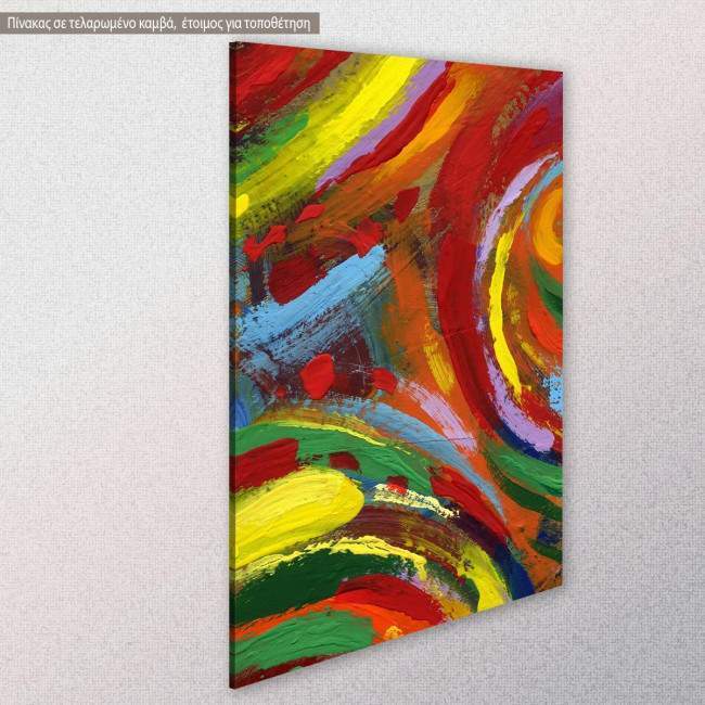 Abstract background VII, πίνακας σε καμβά, κοντινό