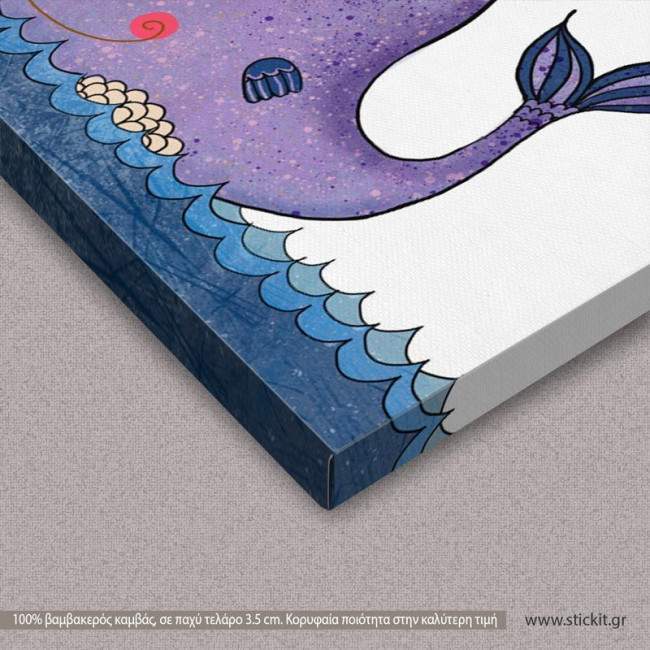 Love splash, παιδικός - βρεφικός πίνακας σε καμβά, λεπτομέρεια