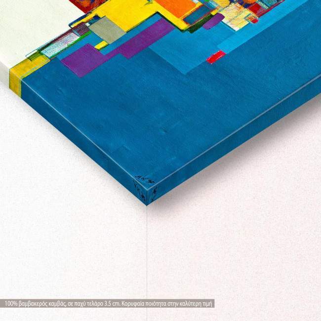 Abstract background VIII, πίνακας σε καμβά, λεπτομέρεια