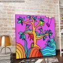 Canvas print Fantasy Tree