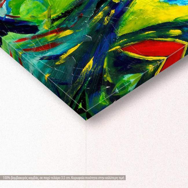 Abstract background IX, πίνακας σε καμβά, λεπτομέρεια