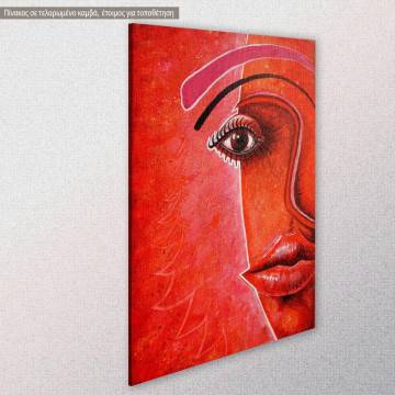 Canvas print Brown eye View 1 2