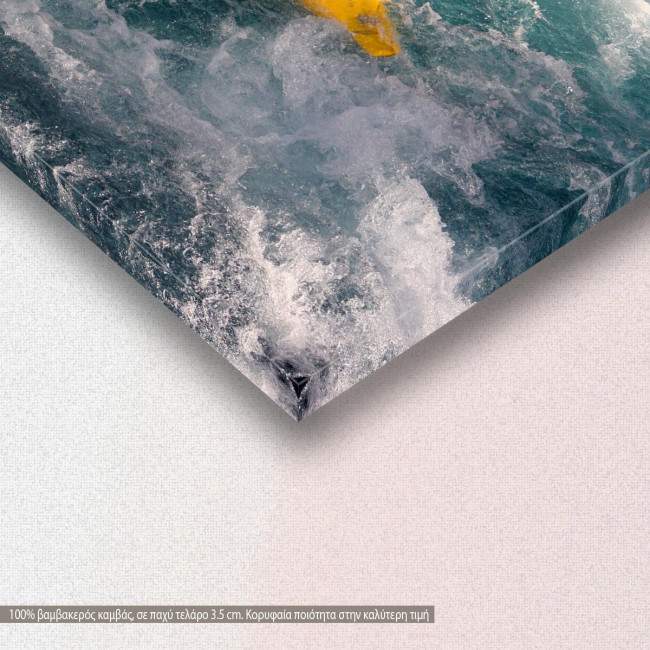 Canvas print, Canoe Kayak Athlete, detail