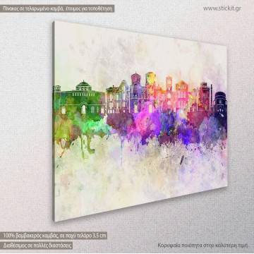 Canvas print Thessaloniki panorama Framed canvas View 1 2