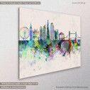 Canvas print London panorama, side