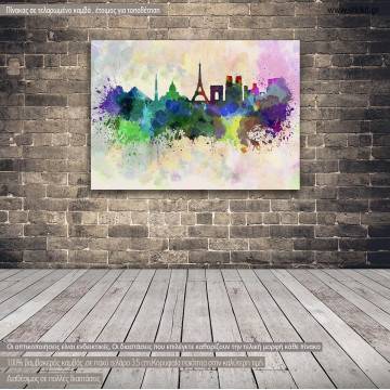 Πίνακας σε καμβά Παρίσι πανόραμα