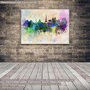 Canvas print Paris panorama