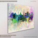 Canvas print Paris panorama, side