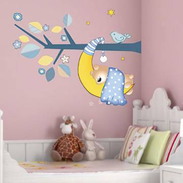 Kids wall stickers Sleeping Bear