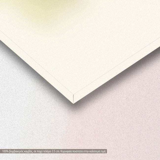 Red anemone, πίνακας σε καμβά, λεπτομέρεια