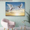 Canvas print Doves
