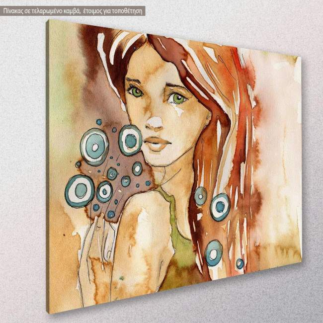 Canvas print Summer fragrance, side