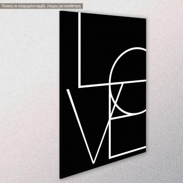 Canvas print Love II View 1 2