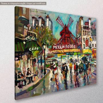 Canvas print Paris, Moulin Rouge 2