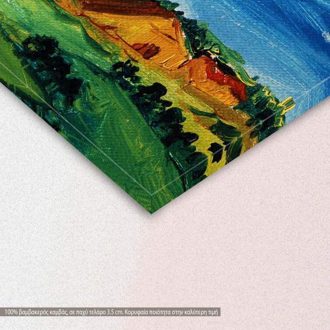 Canvas print, Wallonia II, detail