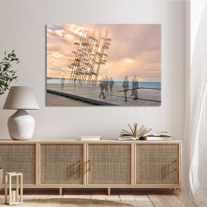 Canvas print Thessaloniki Umbrellas of Thessaloniki Framed canvas View 1 2