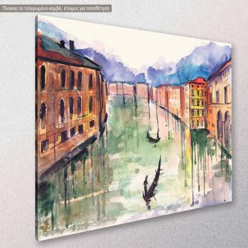 Canvas print Venice, Venice canals 2