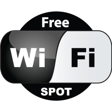 Wall stickers WiFi Free spot  2