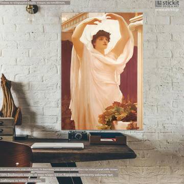 Canvas print Invocation, Leighton Frederic