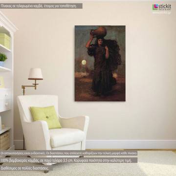 Πίνακας ζωγραφικής A Nile woman, Leighton Frederic, αντίγραφο σε καμβά