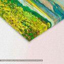 Canvas print Scenery, Mountain and river, detail
