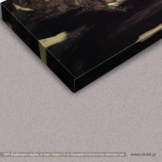 The spirit of summit by Frederic Leighton, αντίγραφο - αναπαραγωγή πίνακα σε καμβά, λεπτομέρεια