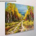 Canvas print, Gold autumn, side