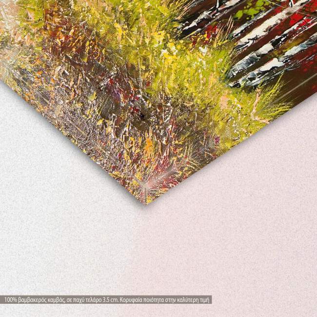 Canvas print, Gold autumn, detail