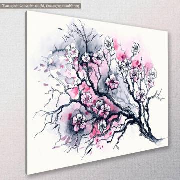 Canvas print , Cherry tree 2