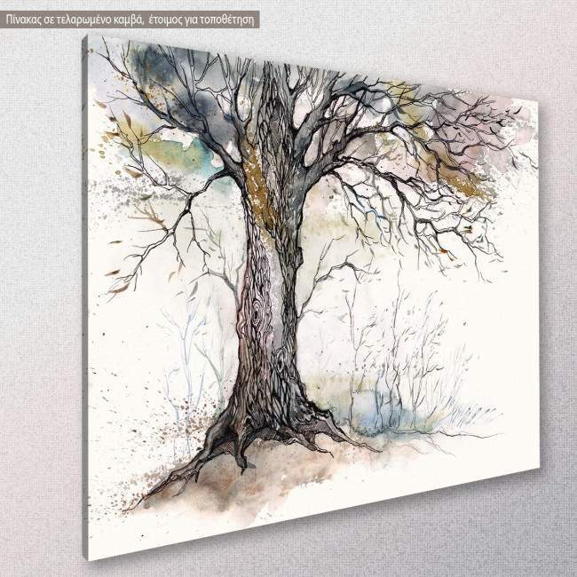 Canvas print , Old tree, side