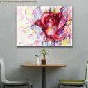Canvas print Rose, Rose handmade fashion