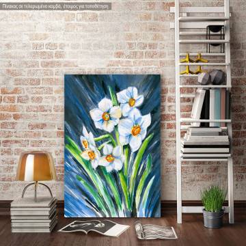 Canvas print, Narcissus